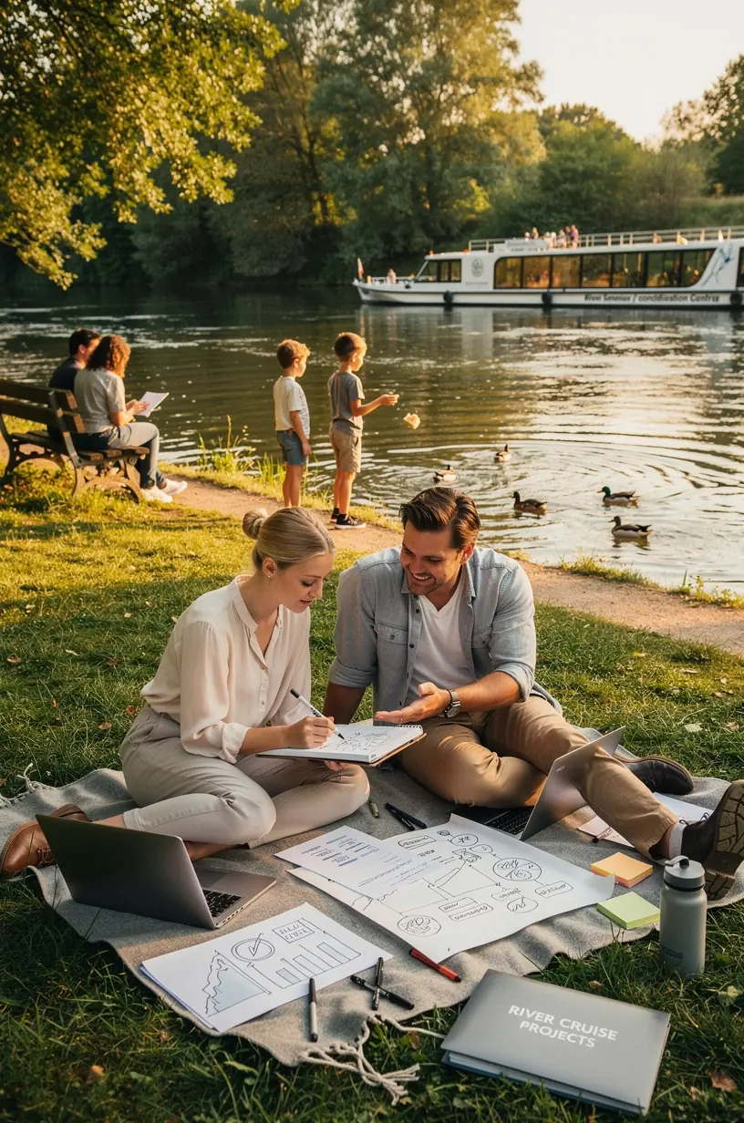 Team von Experten, die Logistik und Buchungen für deutsche Flusskreuzfahrten mit transparenten Prozessen koordinieren.